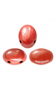 Les perles par Puca® Samos beads Opaque light coral luster 93400/14400